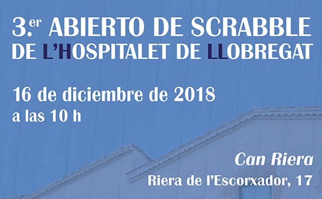 scrabble, español, castellano, AJS, FISE, l'Hescarràs, L'Hospitalet, Llobregat, Hospitalet