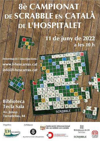 campionat scrabble català de l'hospitalet