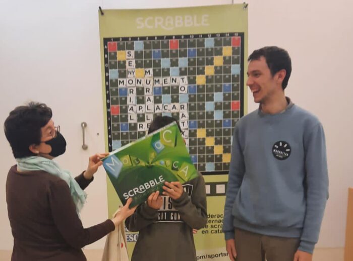 guanyador del joc de scrabble